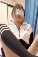 清纯乖巧可爱女高学妹超级反差